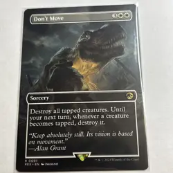 Don't Move (Borderless) Universes Beyond: Jurassic Pikachu World Collection... - Image 1