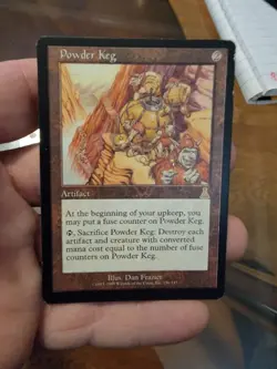 MTG POWDER KEG NM Urza's Destiny Magic The Gathering - Image 1
