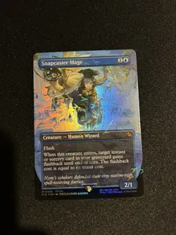 MTG Snapcaster Mage Chocobo Track Final Fantasy Foil 469 - Image 1