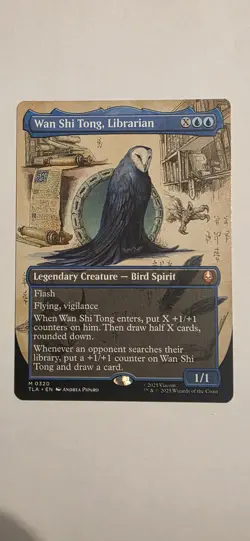 Wan Shi Tong, Librarian Regular MTG 0320 Avatar The Last Airbender NM - Image 1