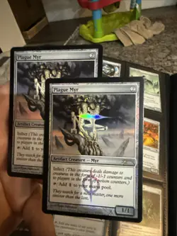 Plague Myr #65 Foil WPN & Gateway Promos, Magic: The Gathering 2x - Image 1