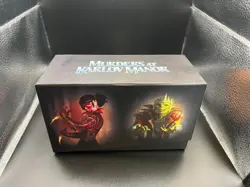 Murders at Karlov Manor - 1x MTG EMPTY Fat Pack Gift Bundle /Storage Box - Image 1