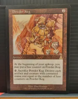 mtg POWDER KEG NM Urza's Destiny 136/143 Reserve List-Argo- - Image 3