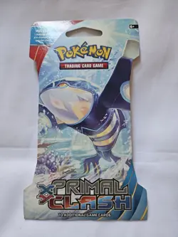 2015 Pokemon TCG XY Primal Clash Sleeved Booster Pack Factory Sealed - Image 1