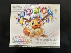 Sealed PRISMATIC EVOLUTIONS Pokemon Center Exclusive ETB Elite Trainer Box - Image 1