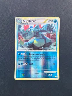 Carte Pokemon Aligatueur 20/123 REVERSE HGSS Heartgold SoulSilver De Base - Image 1