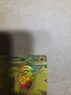 Mega Charizard X ex 130/094 Gold Phantasmal Flames Near Mint Pokemon TCG - Image 4
