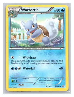 Pokemon TCG Wartortle 30/149 Boundaries Crossed Normal LP - Image 1