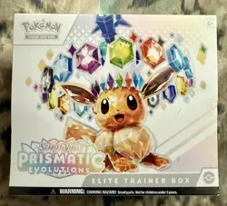 Pokemon TCG SEALED Prismatic Evolutions Elite Trainer Box ETB NEW/NM - Image 1