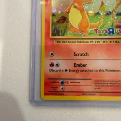 2016 Pokemon XY Evolutions Charmander Toys R Us Holo 9/108 - Image 4