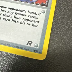 Rocket's Sneak Attack - Holo - 16/82 Team Rocket - Pokemon TCG - 1999 (NM-LP) - Image 3