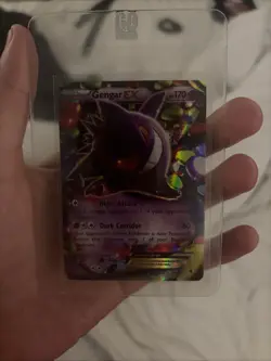 Pokemon TCG Gengar EX 34/119 Phantom Forces 2014 Lightly Played Condition - Image 1