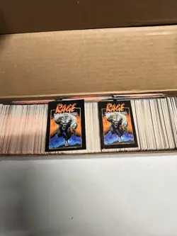 Vintage Rage Werewolf Trading Card Game Lot Of Cards , Game Guides, Books - Image 5