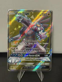 Pokemon PALKIA GX Card 147/156 Full Art Holo Ultra Rare Sun & Moon NM English - Image 1