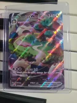 Snorlax VMAX - 142/202 NM - Pokemon Sword & Shield Base Set Ultra Rare Card - Image 1