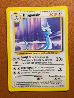 Dragonair 18/102 Unlimited Edition Base Set NM DUTCH Pokemon TCG Card - Image 1