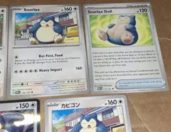 SNORLAX Pokemon TCG 5 Card Lot - Image 3