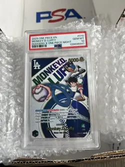 Monkey.D.Luffy (010) (Dodgers x ONE PIECE) EB02-010 One Piece Promotion Card - Image 2