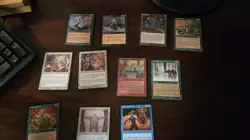 Magic The Gathering Cards- Tempest And STRONGHOLD, Pursuit Of KNOWLEDGE - Image 1