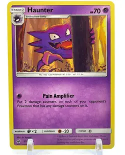 Pokemon Sun & Moon Crimson Invasion 37/111 Haunter 4X Mint/NM 4 Cards Playset X4 - Image 2