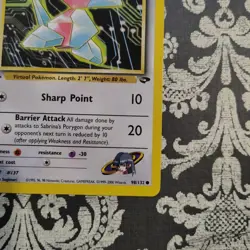 Sabrina's Porygon 98/132 Gym Challenge 1st Edition WOTC NM Vintage Pokemon Card - Image 4