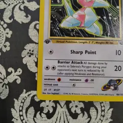 Sabrina's Porygon 98/132 Gym Challenge 1st Edition WOTC NM Vintage Pokemon Card - Image 5