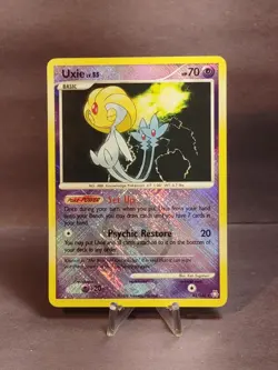 Pokemon Card - Uxie League Promo Legends Awakened 43/146 Reverse Holo Crosshatch - Image 1