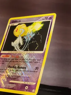 Pokemon Card - Uxie League Promo Legends Awakened 43/146 Reverse Holo Crosshatch - Image 4