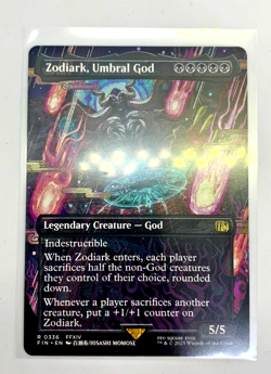 MTG Zodiark Umbral God #0336 Rare Extended Borderless English Magic - Image 1