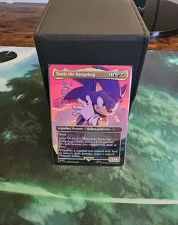 Sonic the Hedgehog Commander Deck EDH MTG Magic the Gathering - Image 1