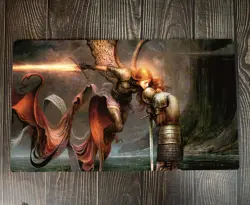 Answered Prayers MTG Playmat Trading Card Game Mat TCG CCG Mouse Pad Free Bag - Image 1