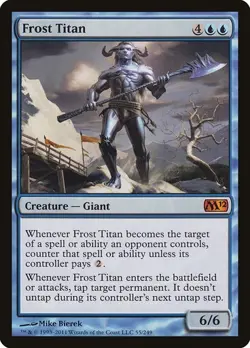 MTG - Frost Titan - M12 - Magic the Gathering - Image 1