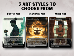 Sensei's Divining Top - Custom Magic: The Gathering Card - Image 2