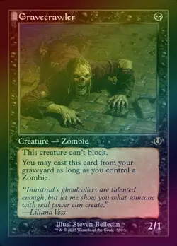 Gravecrawler - Retro Frame (Foil) (INR) Innistrad Remastered - NM - Image 1