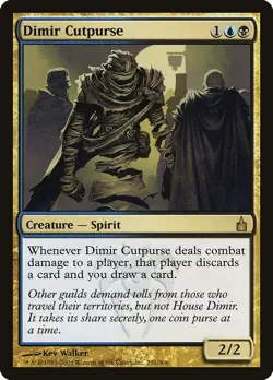 Dimir Cutpurse Ravnica: City of Guilds PLD Blue Black Rare MTG CARD ABUGames - Image 1