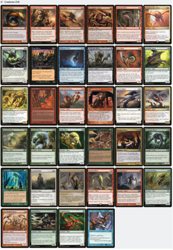 The First Sliver SLIVER CASCADE Magic MTG Custom Commander Deck - Image 3