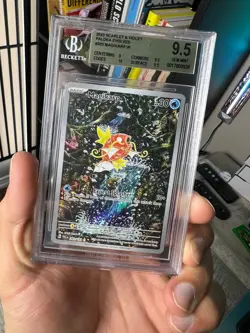 Pokemon Magikarp Paldea Evolved Illustration Rare #203 BGS 9.5 - Image 2
