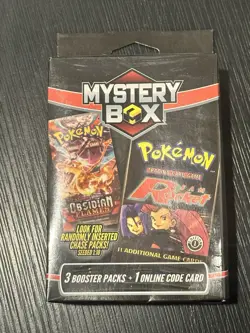 Pokemon Team Rocket Mystery Box 3 Booster Packs (Chase Packs Seeded 1:10) - Image 1
