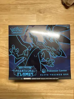 Phantasmal Flames Pokemon Center Elite Trainer Box ETB Sealed - Image 1