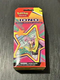 Pokemon TCG Iono Premium Tournament Collection Box Factory Sealed - Image 1