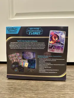 Auc#1 Pokemon Mega Evolution Phantasmal Flames Elite Trainer Box ETB Sealed New - Image 2
