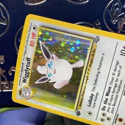 Pokemon 1st Edition Wigglytuff Jungle Holo 16/64 Vintage MP WOTC - Image 3