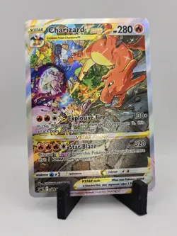 Pokemon Charizard VSTAR - SWSH262 - SWSH Black Star Promo Moderately Played - Image 1