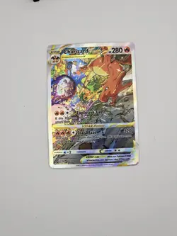 Pokemon Charizard VSTAR - SWSH262 - SWSH Black Star Promo Moderately Played - Image 2