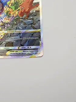 Pokemon Charizard VSTAR - SWSH262 - SWSH Black Star Promo Moderately Played - Image 5
