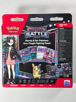 Pokemon TCG Rival Battle Deck Marnie Promo Box - Marnie's Morpeko - Sealed - Image 1