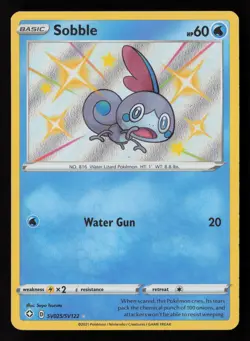 Sobble SV025/SV122 Shining Fates: Shiny Vault Pokemon TCG NM - Image 1