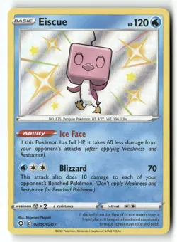 Eiscue SV035/SV122 Shining Fates: Shiny Vault Pokemon TCG NM - Image 1