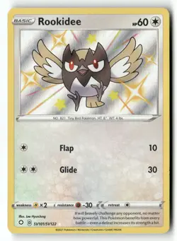 Rookidee SV101/SV122 Shining Fates: Shiny Vault Pokemon TCG NM - Image 1