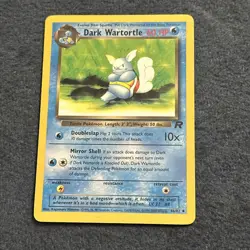 Pokemon TCG Dark Wartortle 46/82 Team Rocket Vintage NM - Image 3